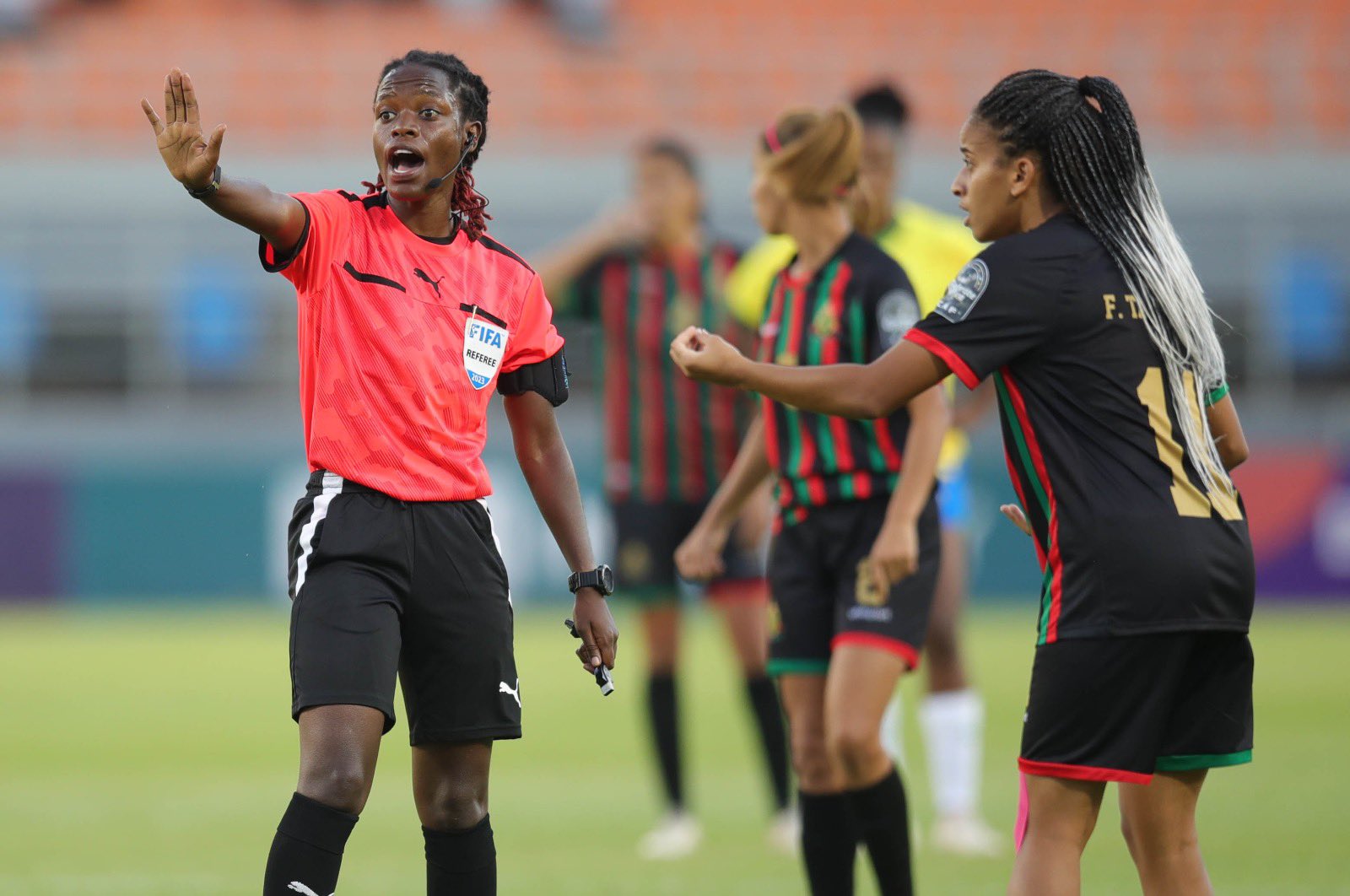 Qualif JO 2024 (F) Shamirah Nabadda pour officier le match Cameroun