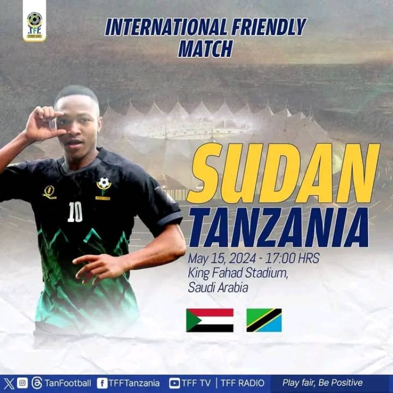 Soudan La Fédération Tanzanienne de Football Tanzanie