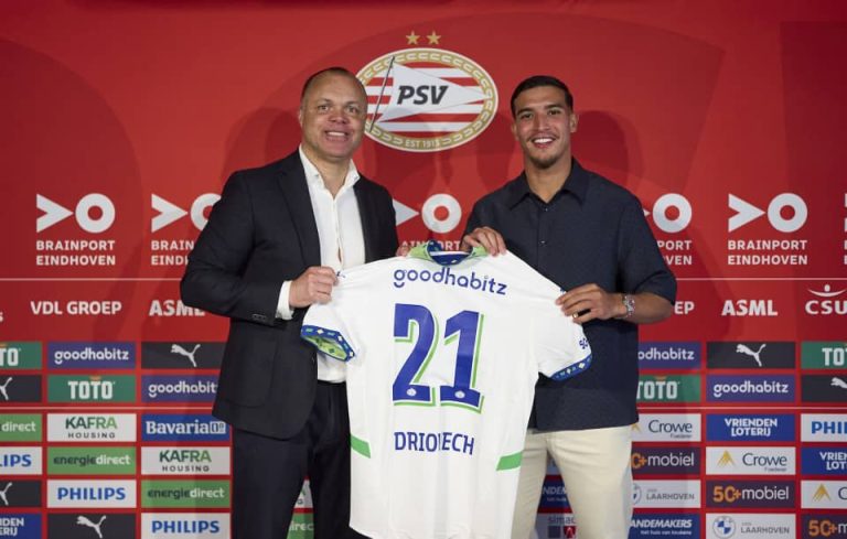 Couhaib Driouech PSV Eindhoven Pays-Bas