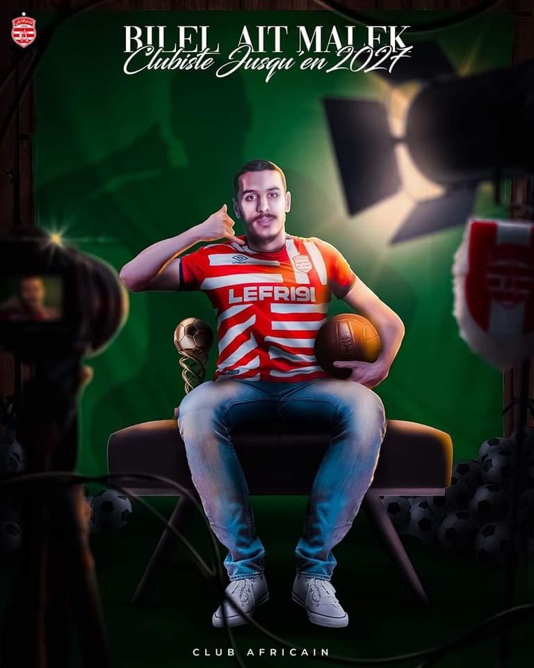 Transfert Tunisie Le Club Africain annonce la signature de Bilel