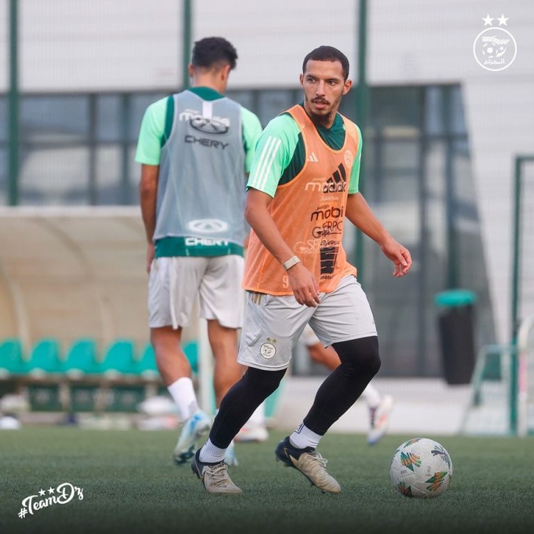 les Verts Ryad Mahrez Houssem Aouar Ismaël Bennacer