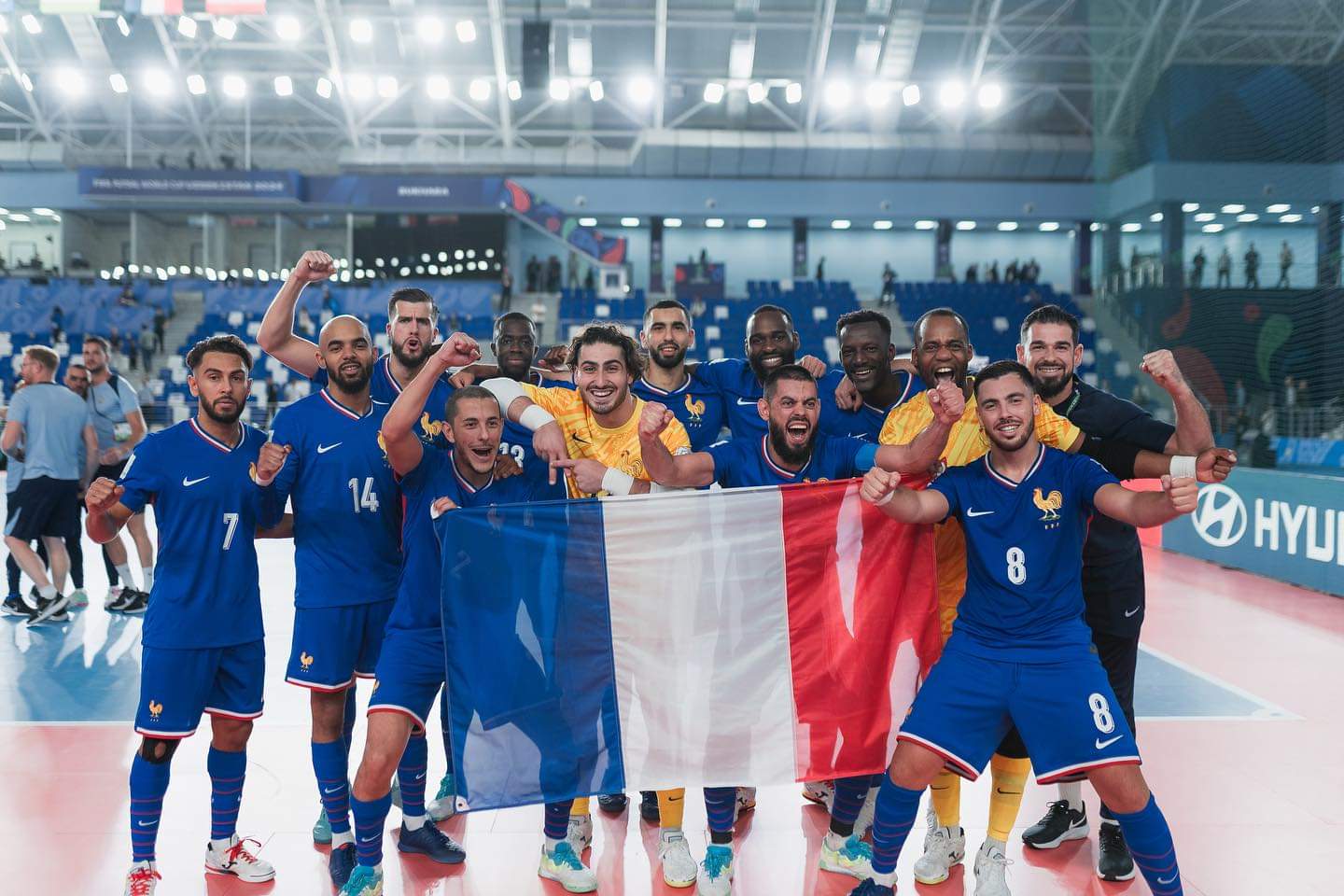 Coupe du Monde de Futsal 2024 1/8 de finale La France élimine la