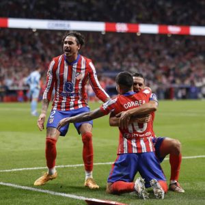 Koke Ángel Correa l'Atletico Madrid