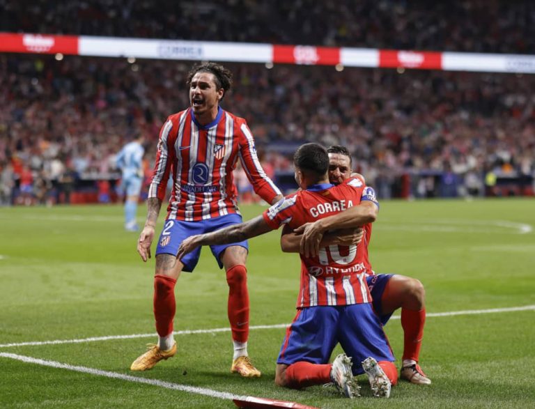 Koke Ángel Correa l'Atletico Madrid