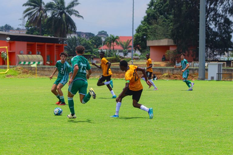 La sélection algérienne des U17 UNAF TDS