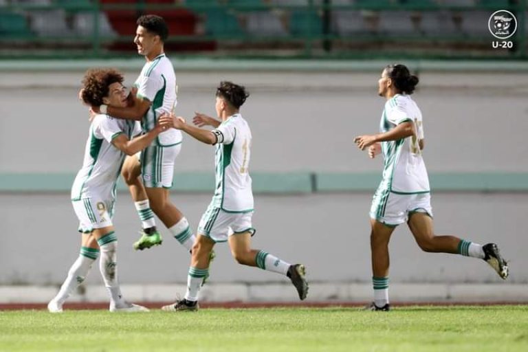 Algérie Mauritanie les U20 d'Algérie