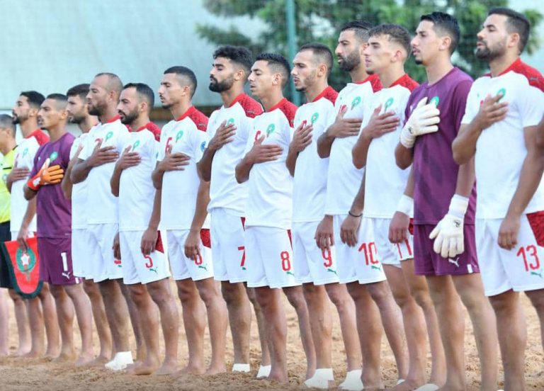 CAN Beach Soccer Égypte 2024 La Fédération Royale Marocaine de Football Maroc