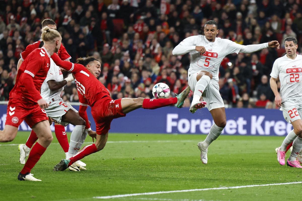 Ligue des Nations UEFA Groupe D Suisse vs Danemark, le duel de la