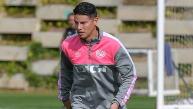 Espagne Foot Rayo Vallecano James Rodriguez