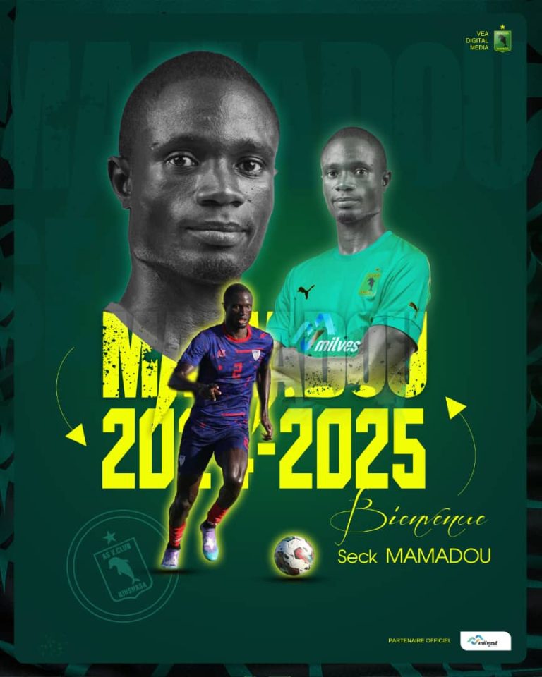 Seck Mamadou AS Vita Club Guédiawaye FC