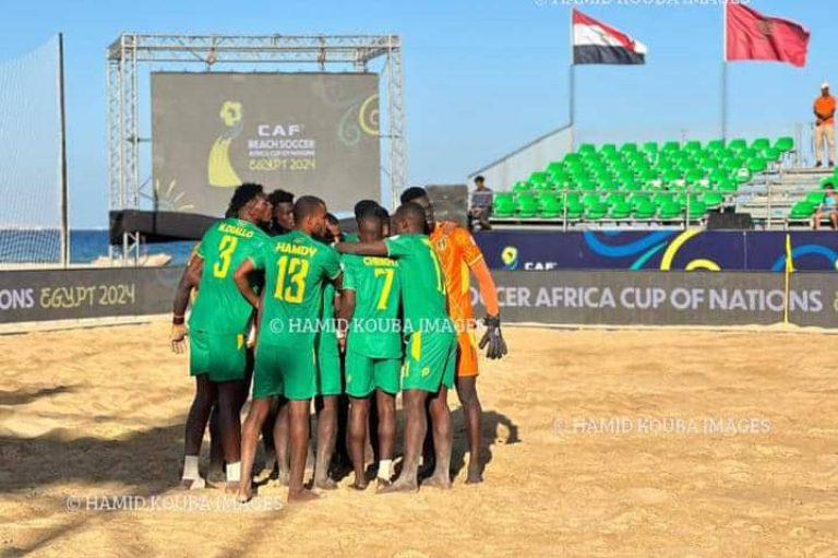 CAN de Beach Soccer Egypte 2024 la Mauritanie le Sénégal