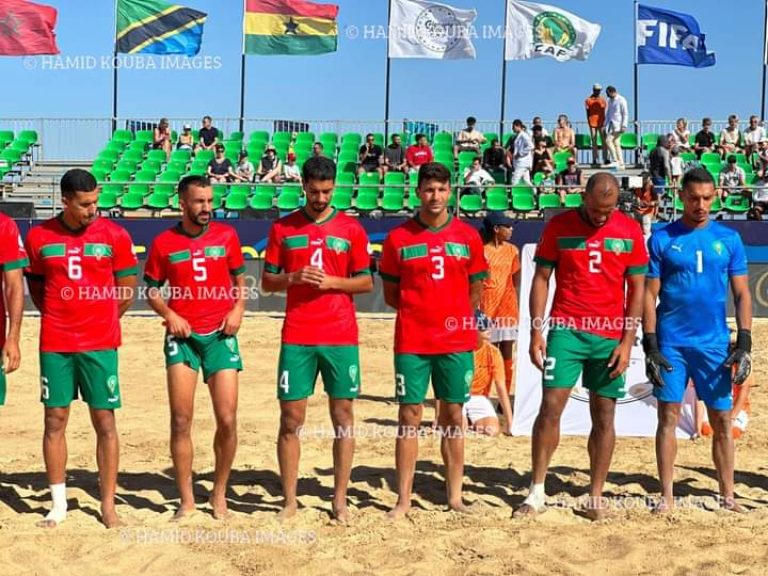 Le Maroc CAN de Beach Soccer 2024 la Mauritanie