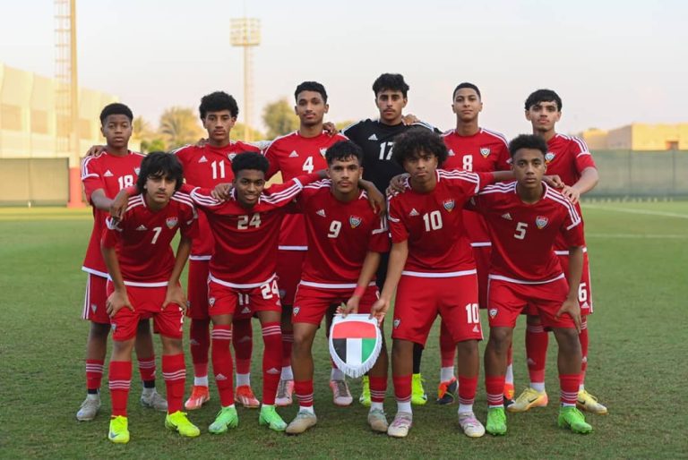 Les U15 des Emirats Arabes Unis