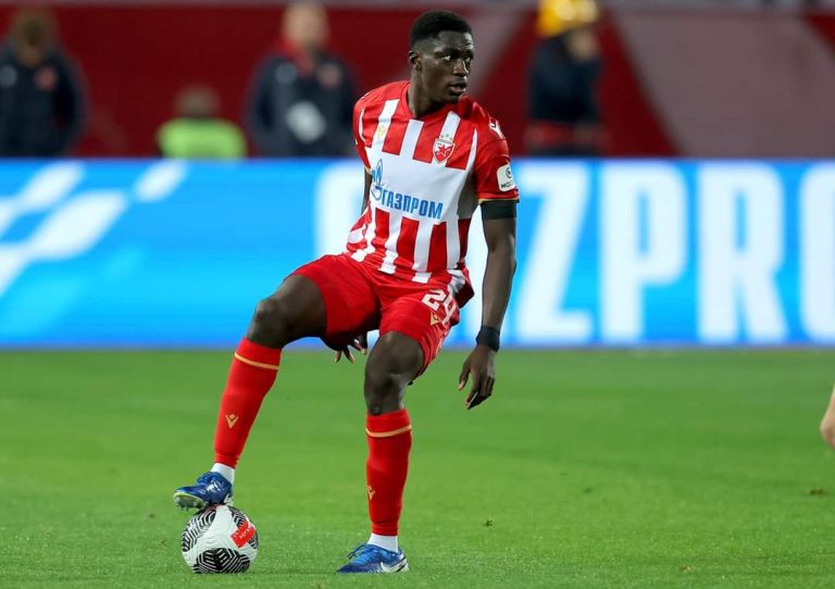 Nasser Djiga l’Étoile Rouge de Belgrade