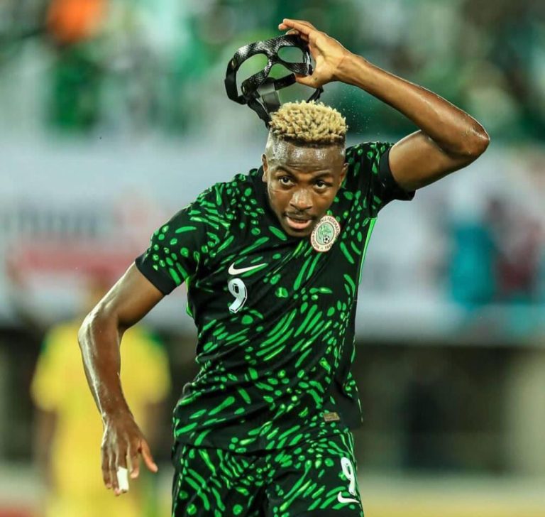 Victor Osimhen les Super Eagles du Nigéria