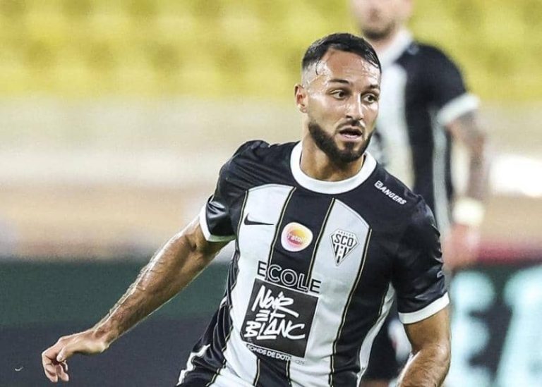 Angers SCO Haris Belkebla Jean-Eudes Aholou