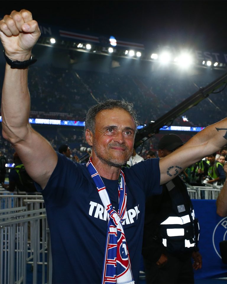 le PSG Luis Enrique