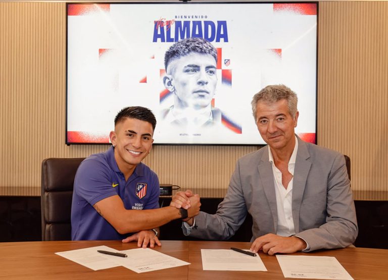 Thiago Almada Atlético Madrid