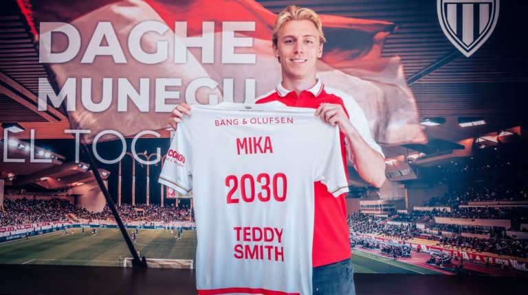 AS Monaco Mika Biereth