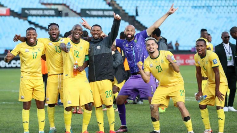 Afrique du Sud CHAN 2024 des Bafana Bafana