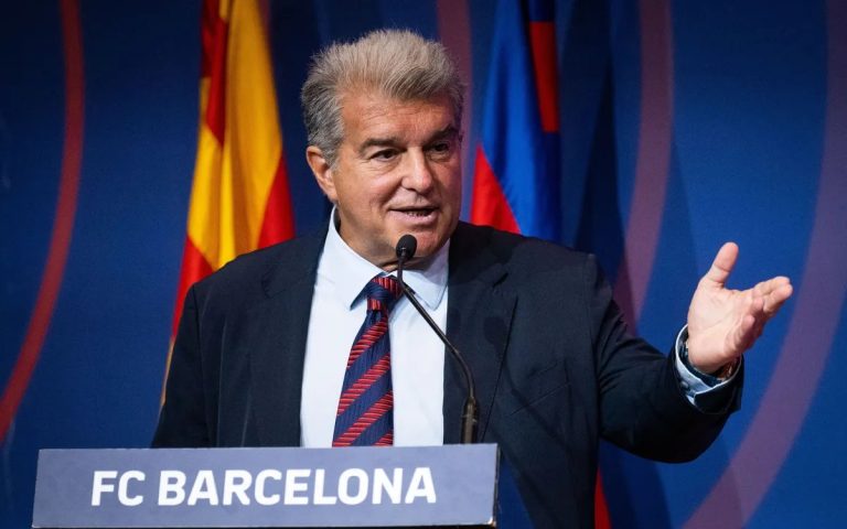 FC Barcelone Joan Laporta UEFA
