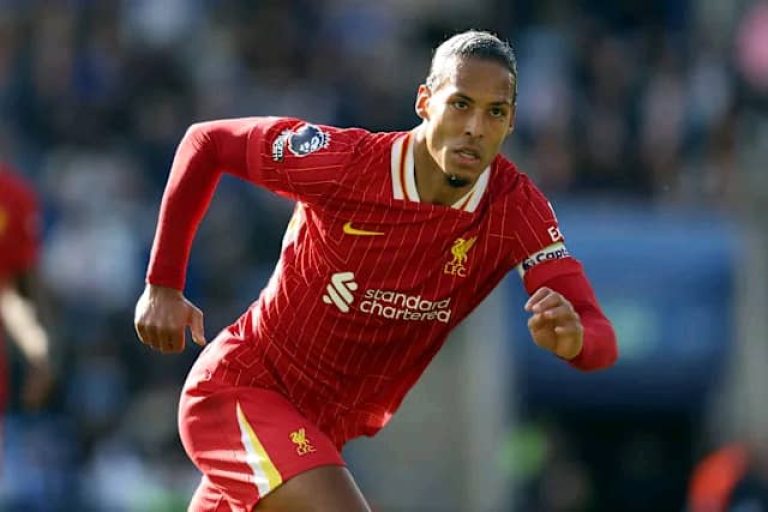 Liverpool Virgil Van Dijk des Reds