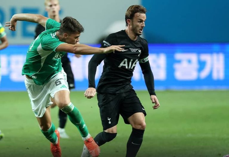 James Maddison PSG Tottenham