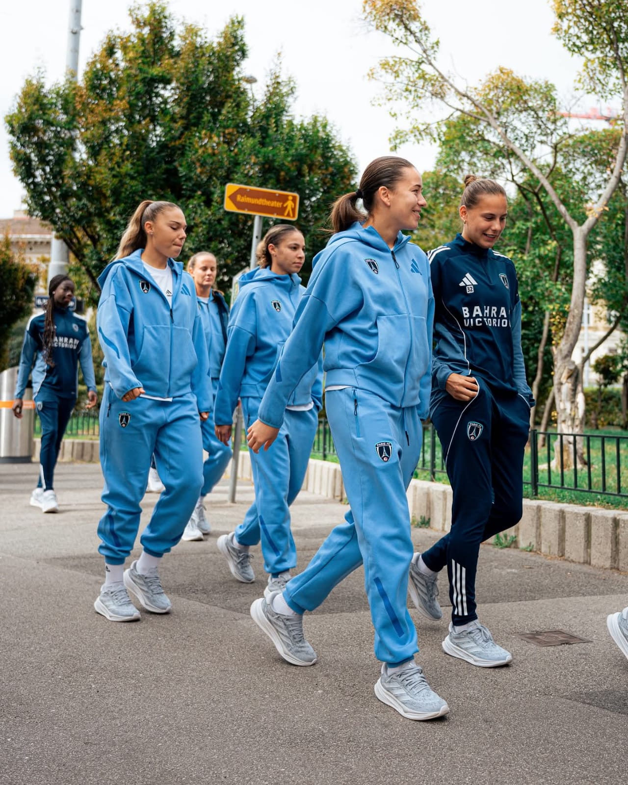 Ligue des Champions féminine : le groupe du Paris FC à Vienne