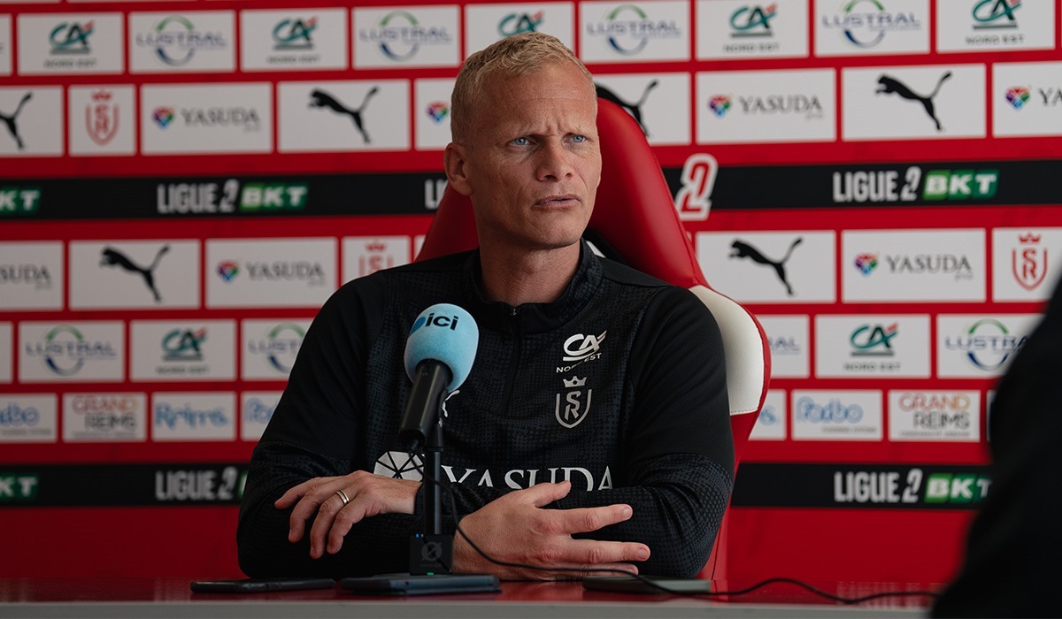 Ligue 2 BKT : Karel Geraerts s’attend à un match « particulier » entre Reims et l’ASSE