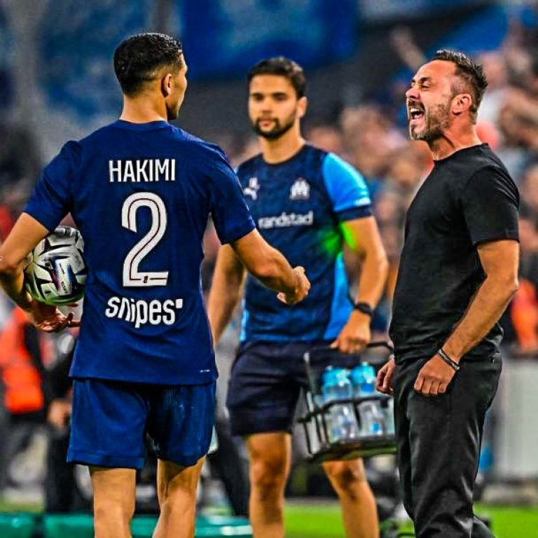 Roberto De Zerbi Olympique de Marseille