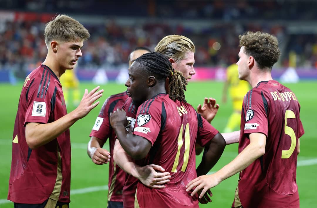 Éliminatoires Coupe du Monde 2026 : Pays de Galles – Belgique ; Les compositions officielles