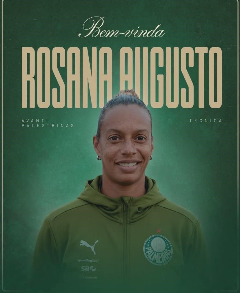 L’ancienne joueuse du PSG et de l’OL Rosana, nouvel entraîneur du Palmeiras féminin