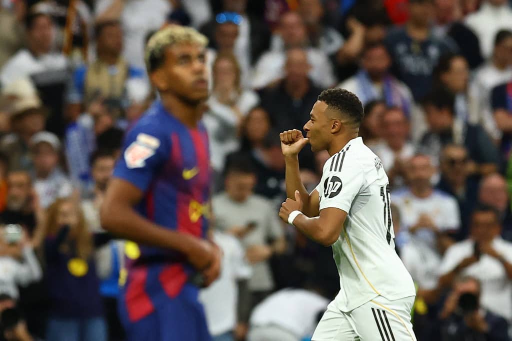 Clásico : Le Real Madrid mène face au Barça en première mi-temps