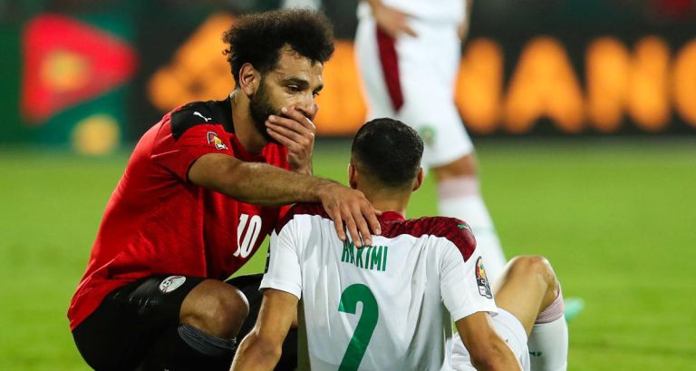Achraf Hakimi PSG Mohamed Salah
