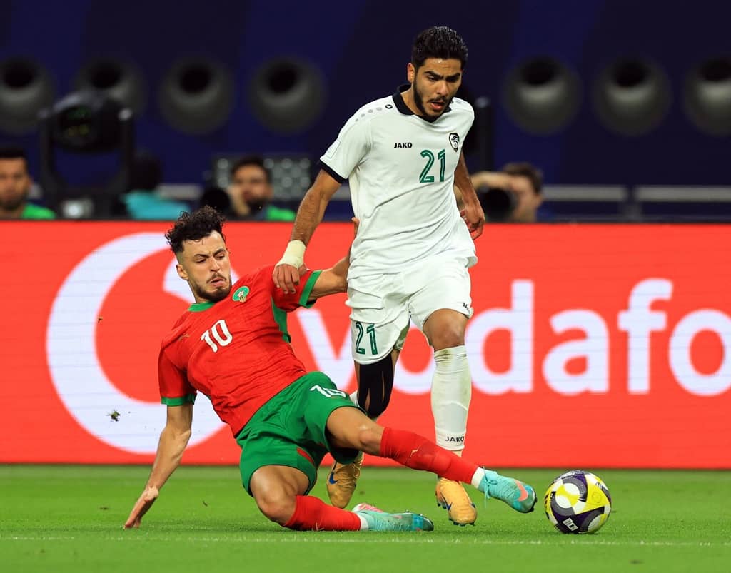 Coupe Arabe 2025 – Quart de finale : Maroc – Syrie, dos à dos à la pause