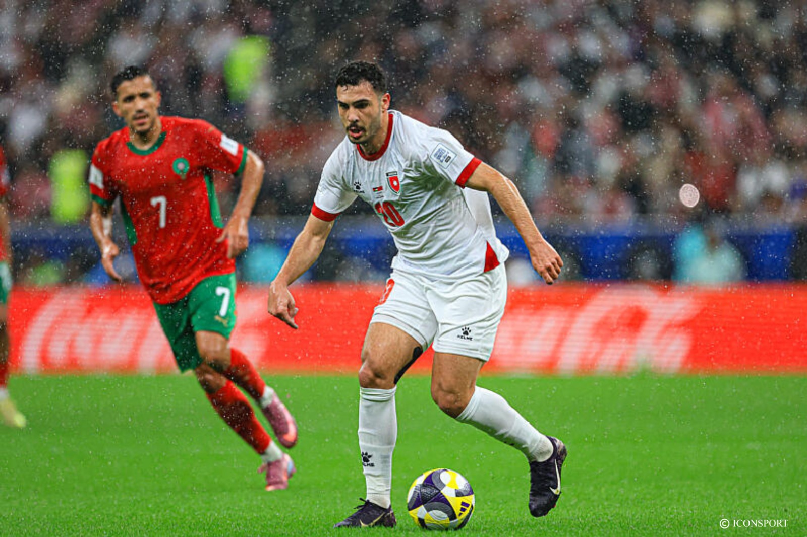 Finale Coupe Arabe – Jordanie vs Maroc (1-1) : Un rythme intense des deux côtés (55’)