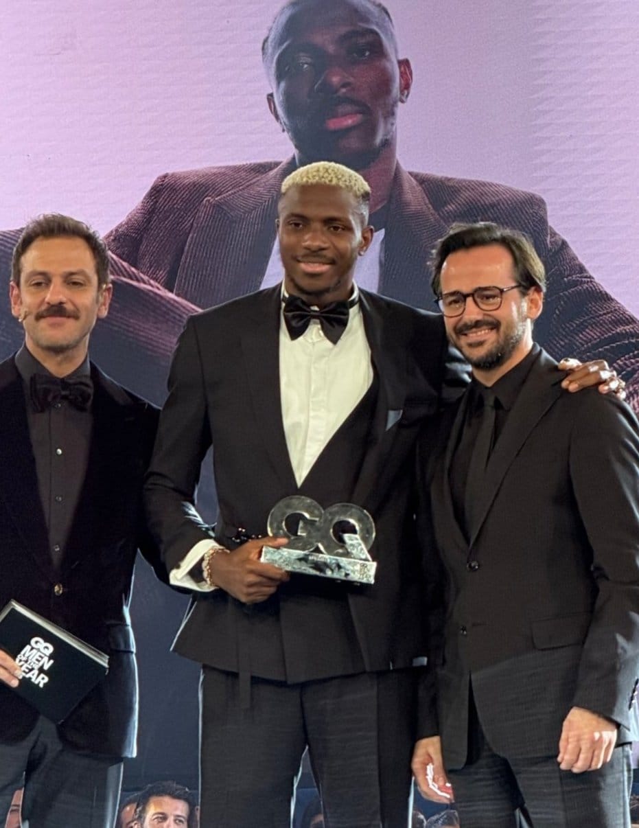 Turquie : Victor Osimhen remporte le prix de l’année 2025 de GQ Turquie