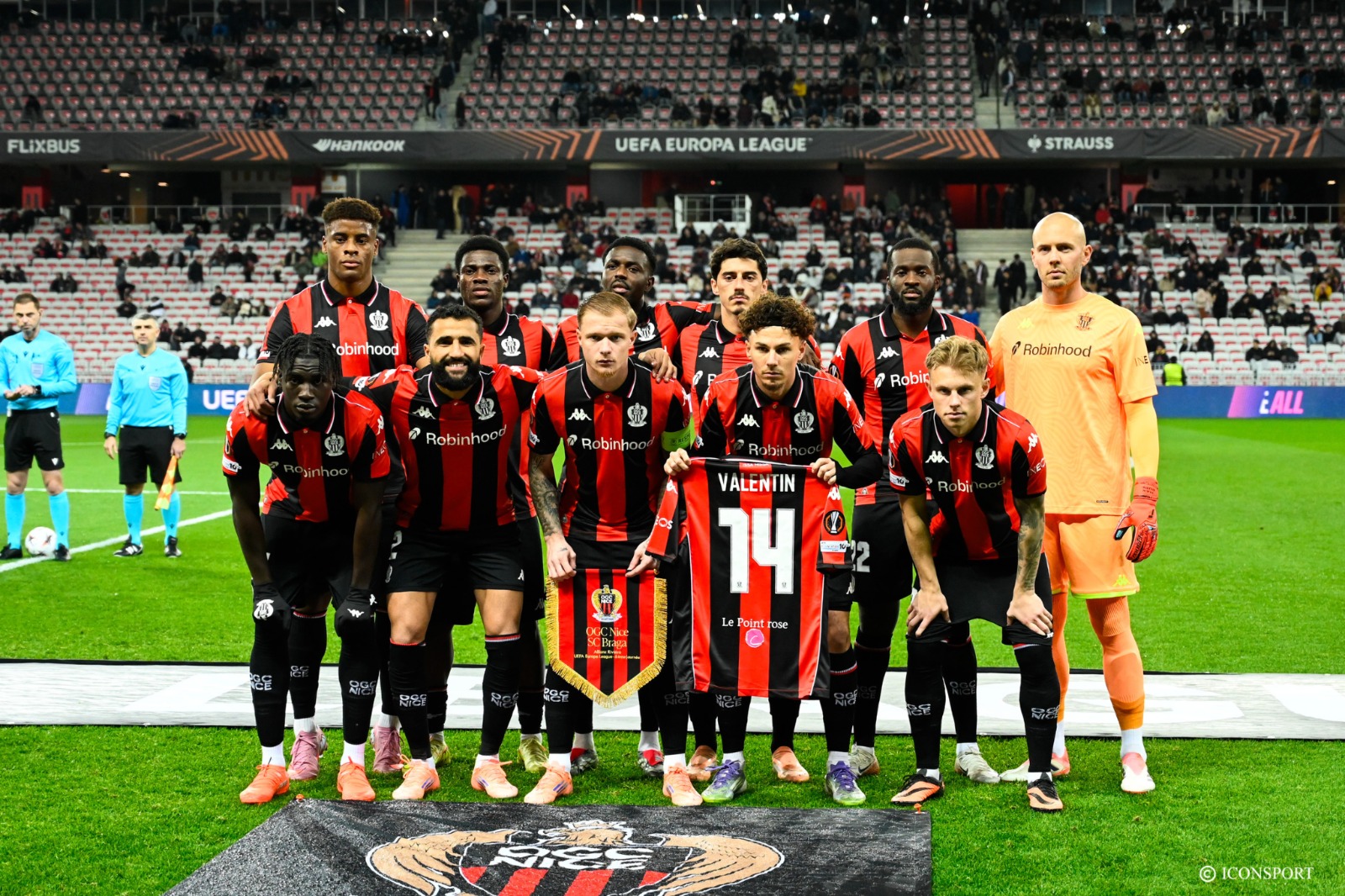 Coupe de France (16es) : le groupe de l’OGC Nice pour le déplacement à Nantes