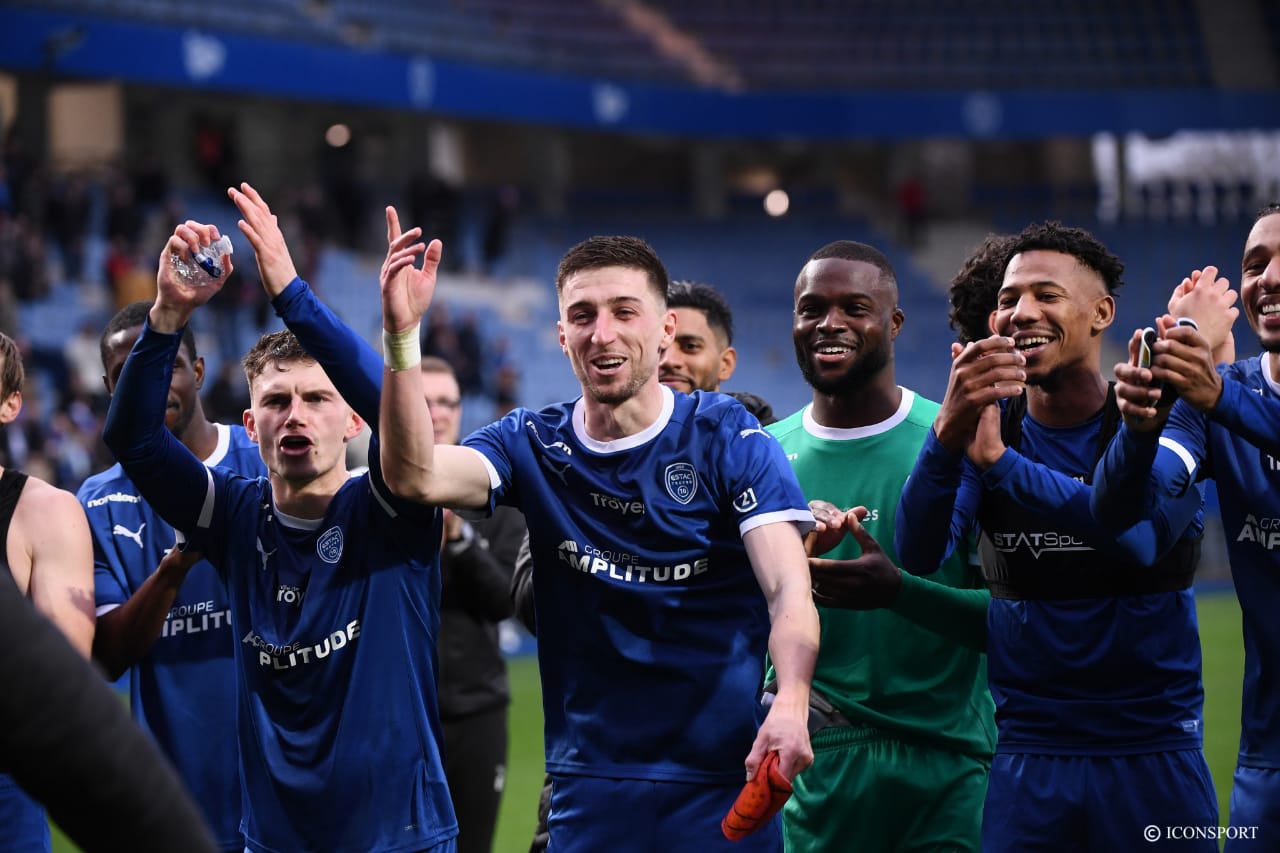 Ligue 2 BKT (J19) : Troyes et le Red Star l’emportent et restent solidement dans le haut de tableau