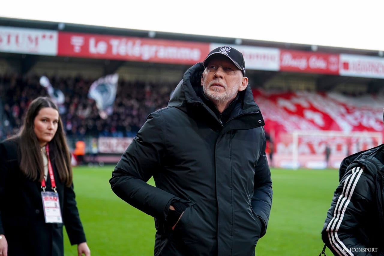 Ligue 1 (J18) : Brest annonce l’absence d’Eric Roy sur le banc à Lyon