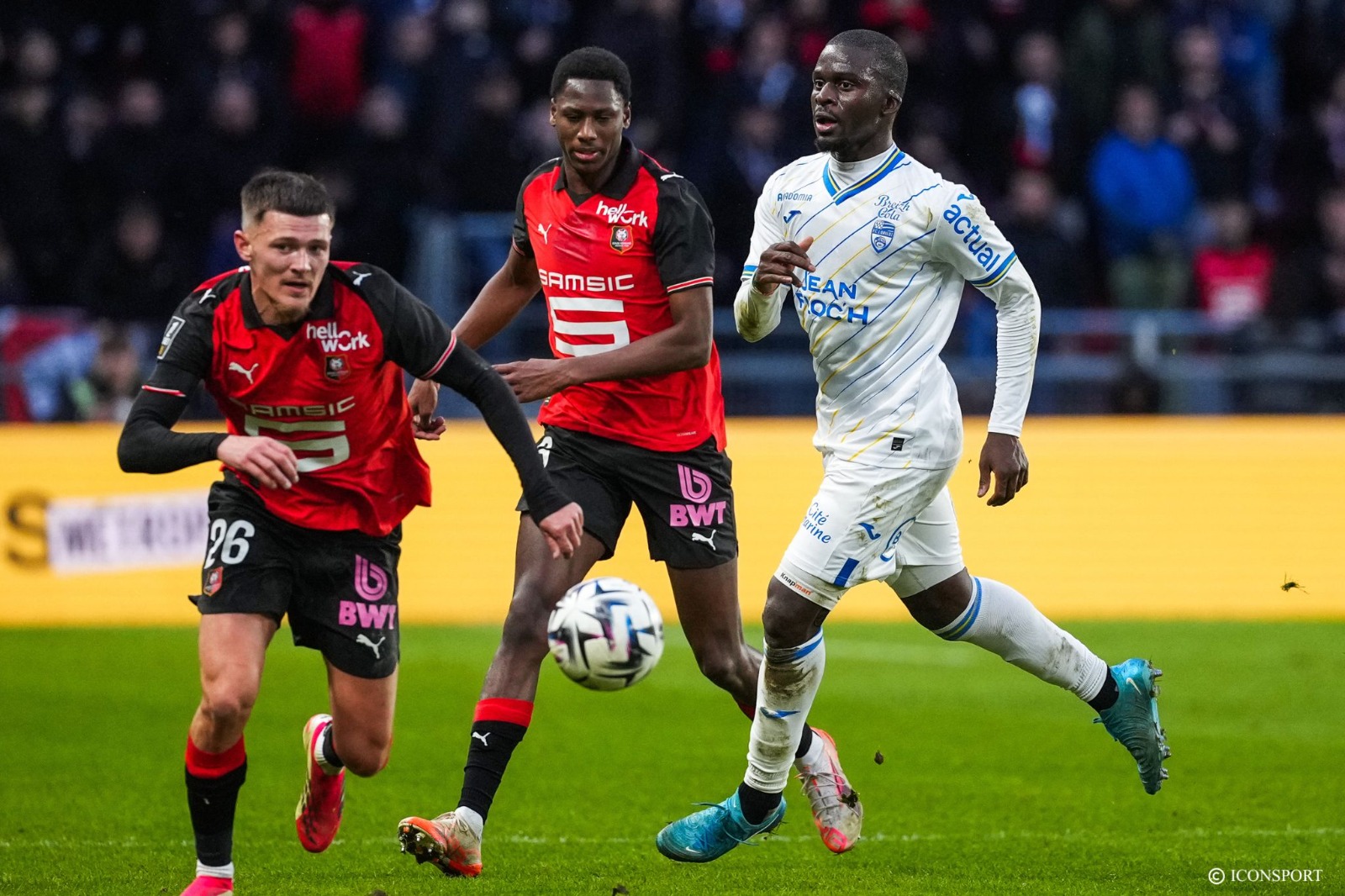 Ligue 1 (J19) : Le Stade Rennais est mené à la pause par le FC Lorient