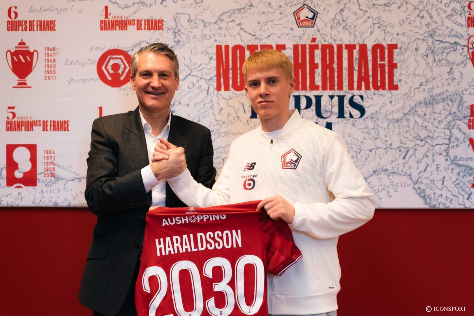 Ligue 1 : Hakon Haraldsson prolonge avec le LOSC