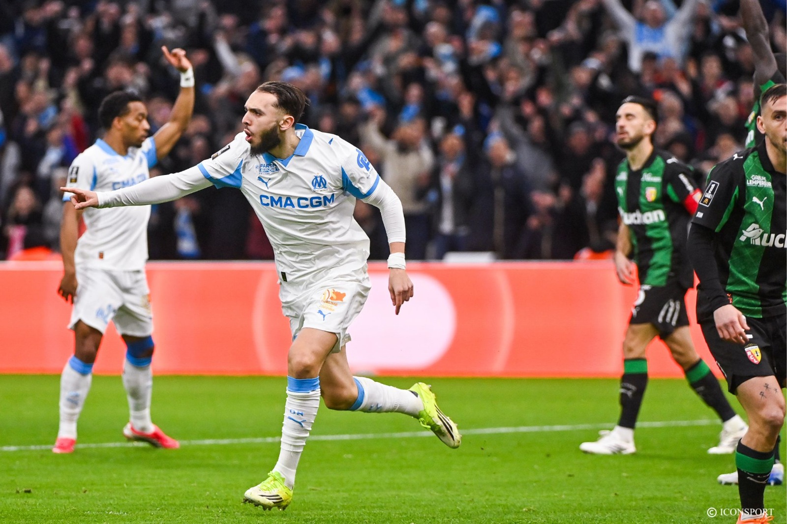 France Ligue 1 – Olympique de Marseille : Amine Gouiri buteur face à Lens