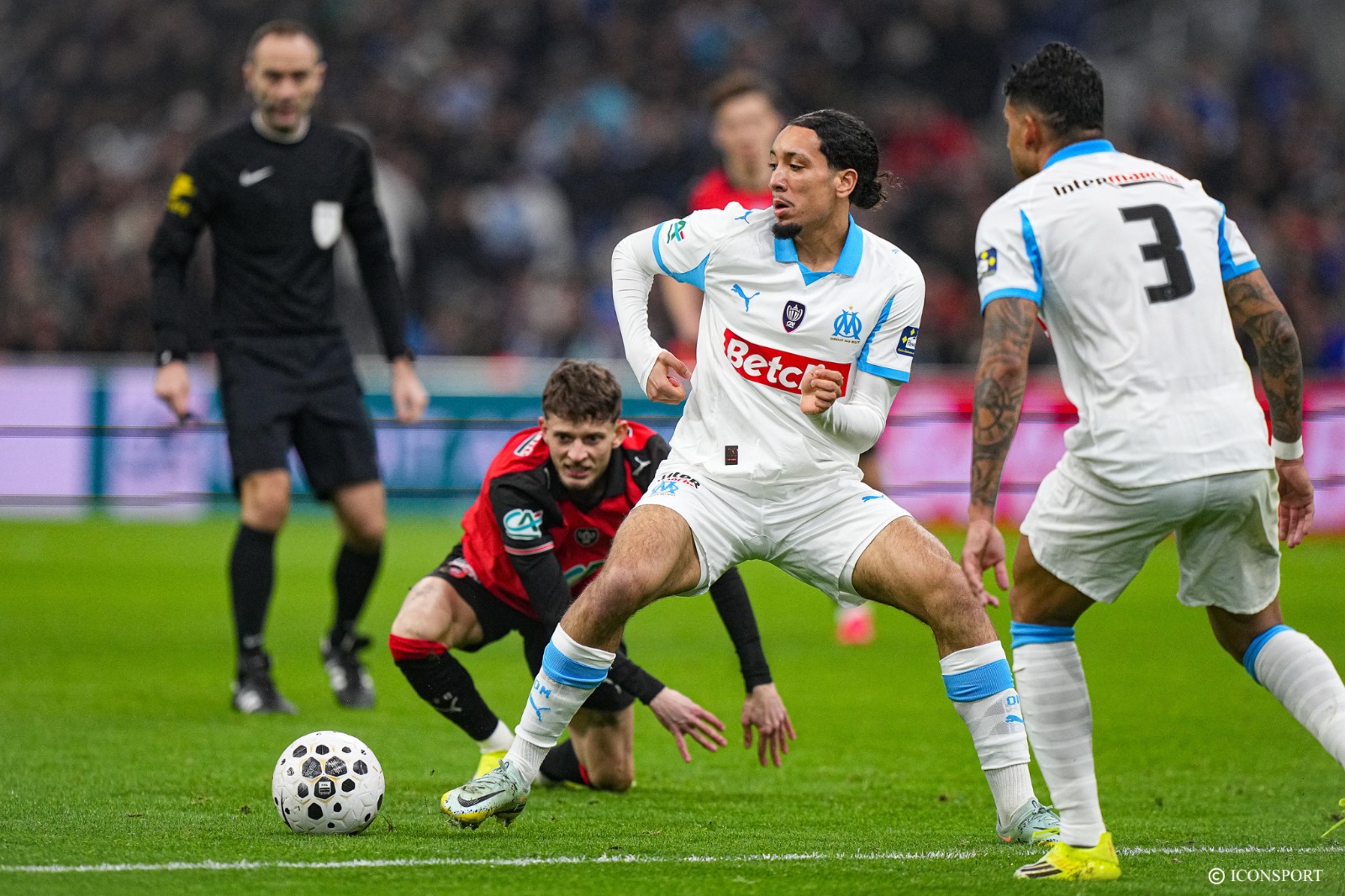 Coupe de France (8es) : l’OM qualifié pour les quarts après sa victoire sur Rennes