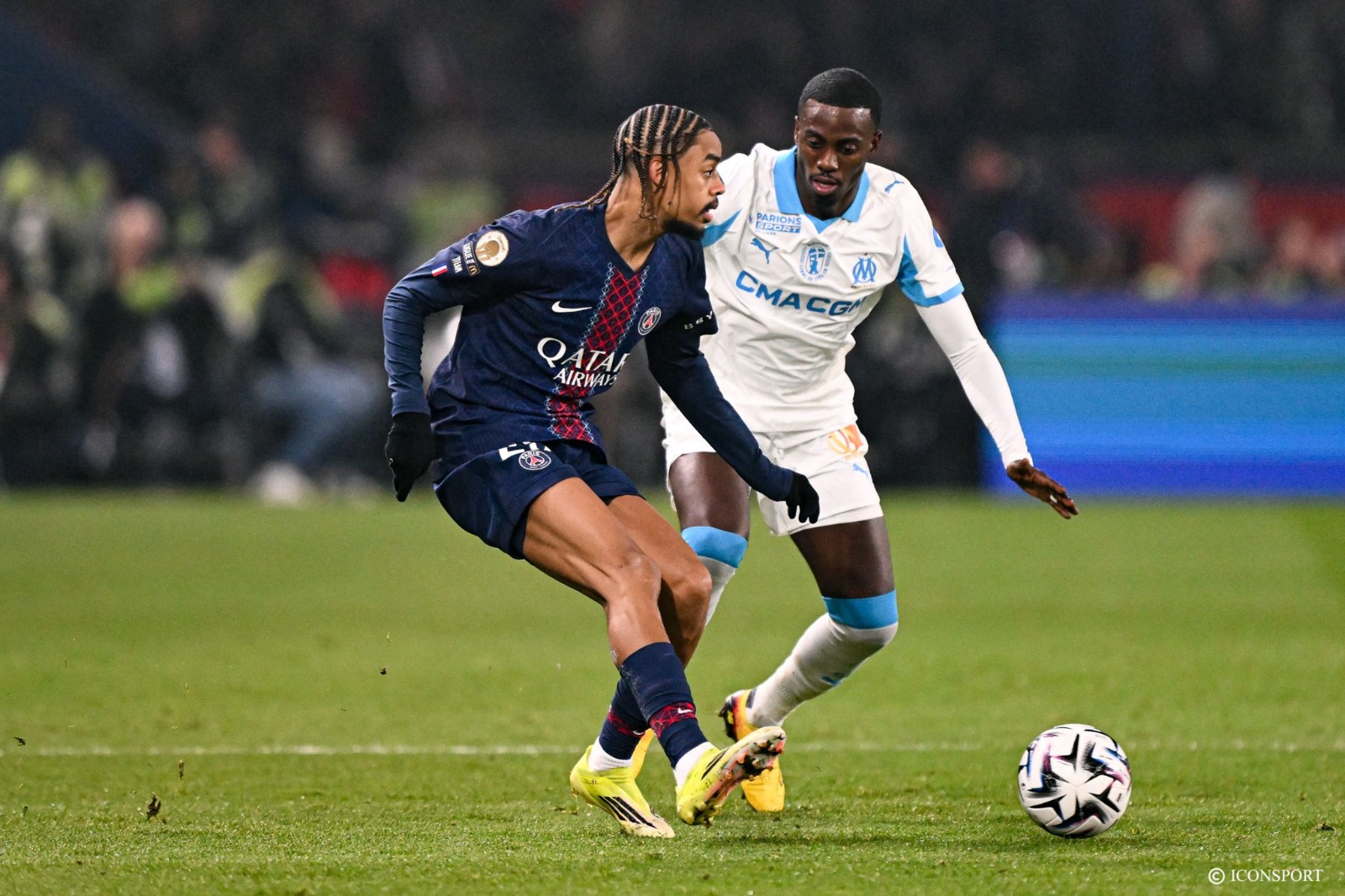 Ligue 1 (J21) – DIRECT PSG-OM : Timber ne cadre pas pour Marseille (1-0)