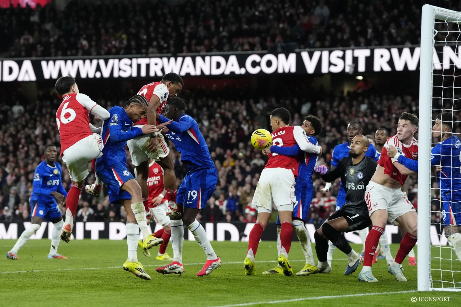 Arsenal, roi des corners avec 24 buts inscrits