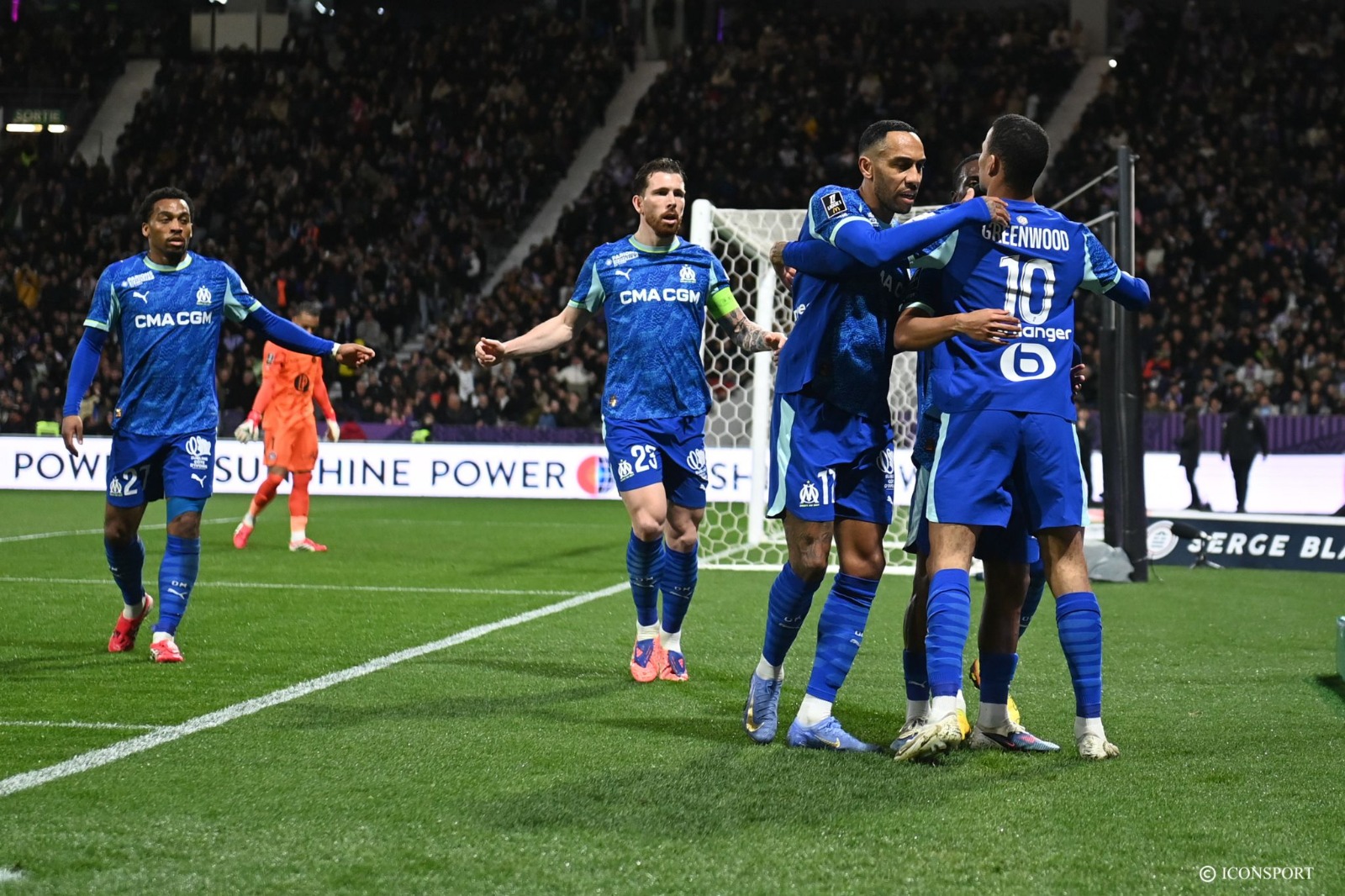 Ligue 1 (J25) – l’OM mène à Toulouse à la pause grâce à Greenwood