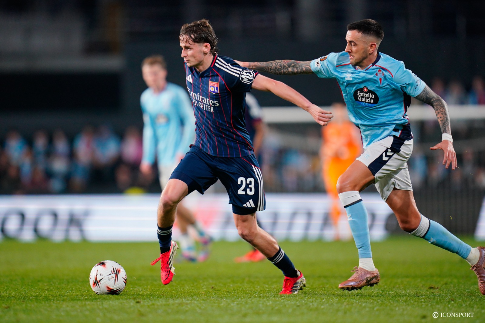 Ligue Europa (8e aller) – Celta Vigo mène face à Lyon à la pause