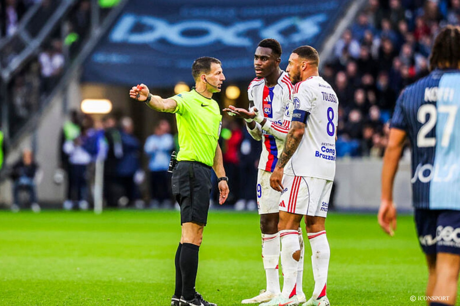 Ligue Europe (8e retour) – OL-Celta, Niakhaté expulsé