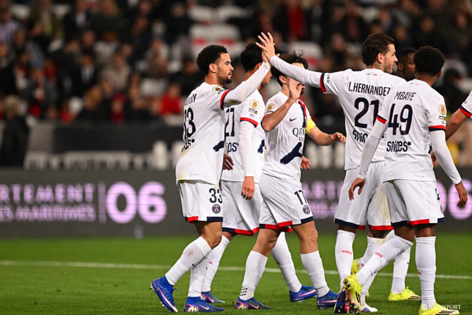 Ligue 1 (J27) : le PSG bat Nice et reprend la place de leader